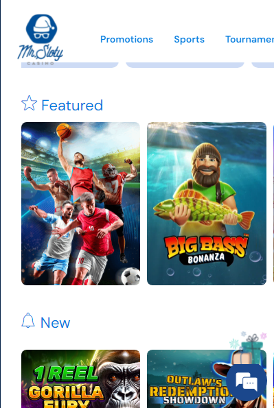 Mr Sloty Casino Mobile screenshot